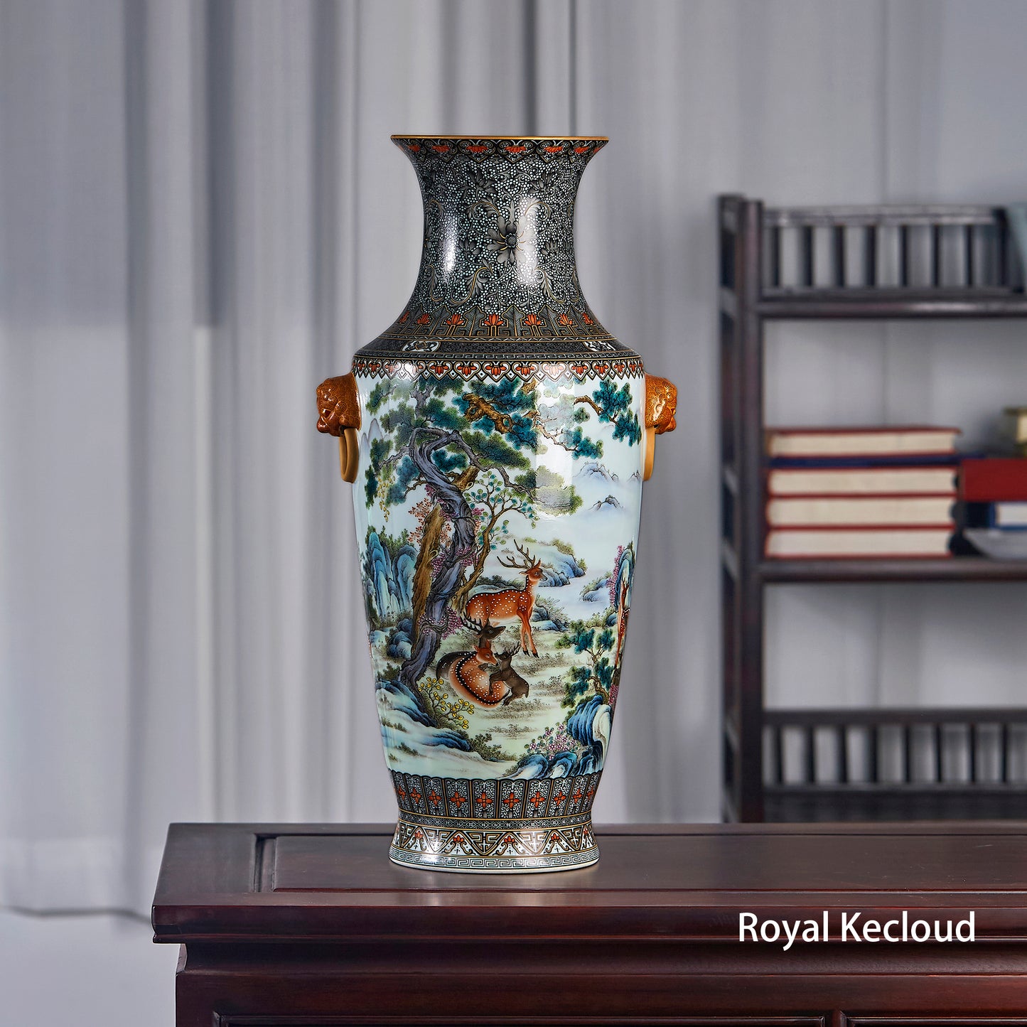 Famille Rose Imperial Porcelain Vase | Qing Dynasty Qianlong Emperor