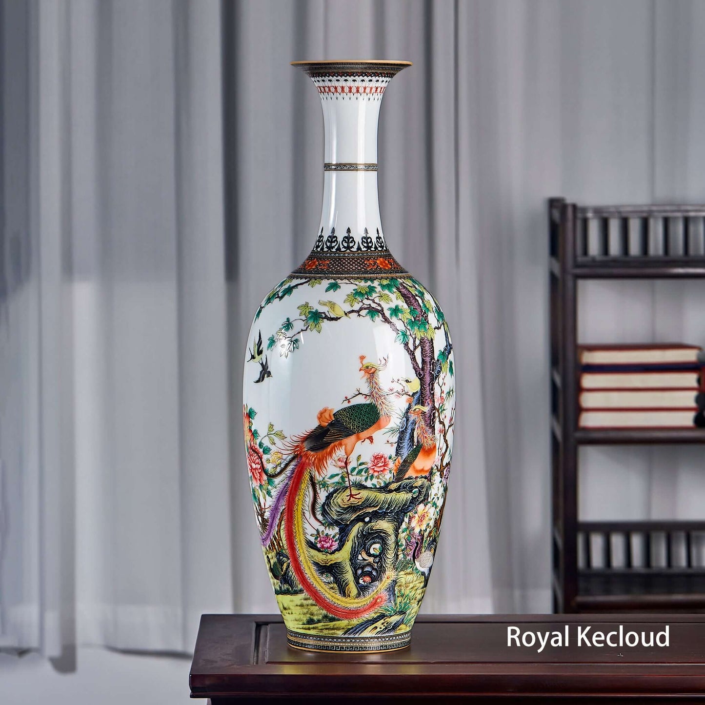 Imperial Porcelain Vase, Qianlong Emperor, Enamel Porcelains