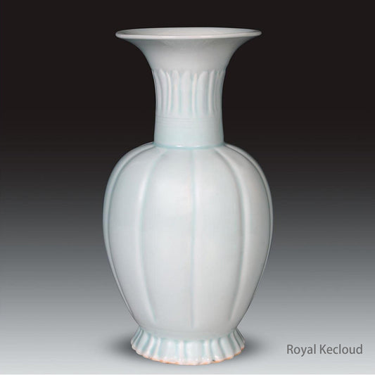 A Rare Transparent Pale Blue (Qinqbai) Glazed Porcelain Vase