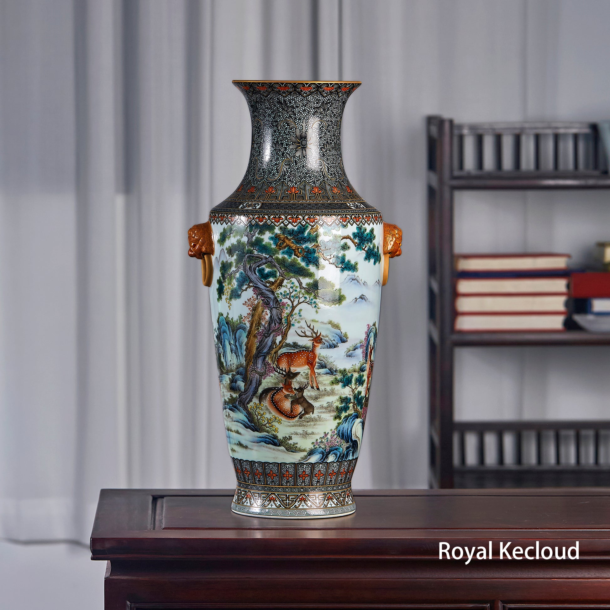 Famille Rose Imperial Porcelain Vase | Qing Dynasty Qianlong Emperor